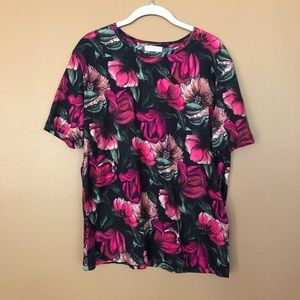 Sandro Paris Floral Tee